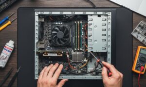 Computer hardware repair