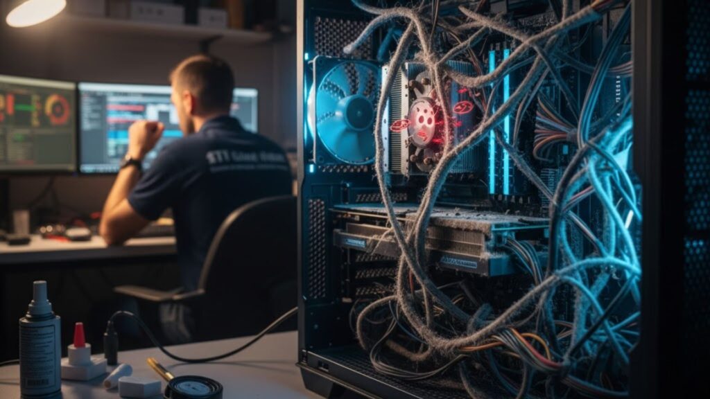 IT support and computer hardware