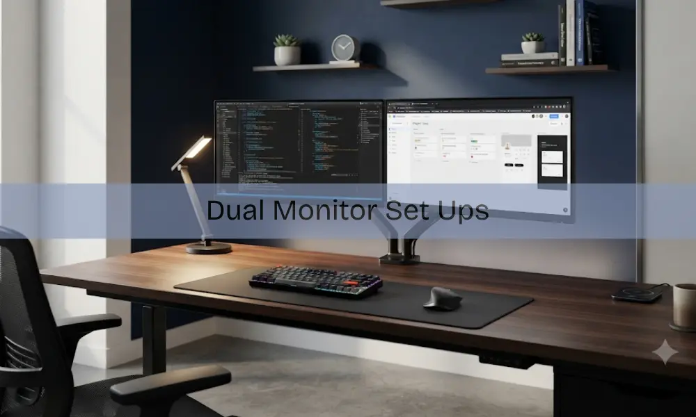 Dual Monitor Set Ups