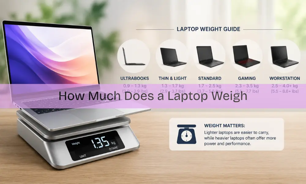 How Much Does a Laptop Weigh